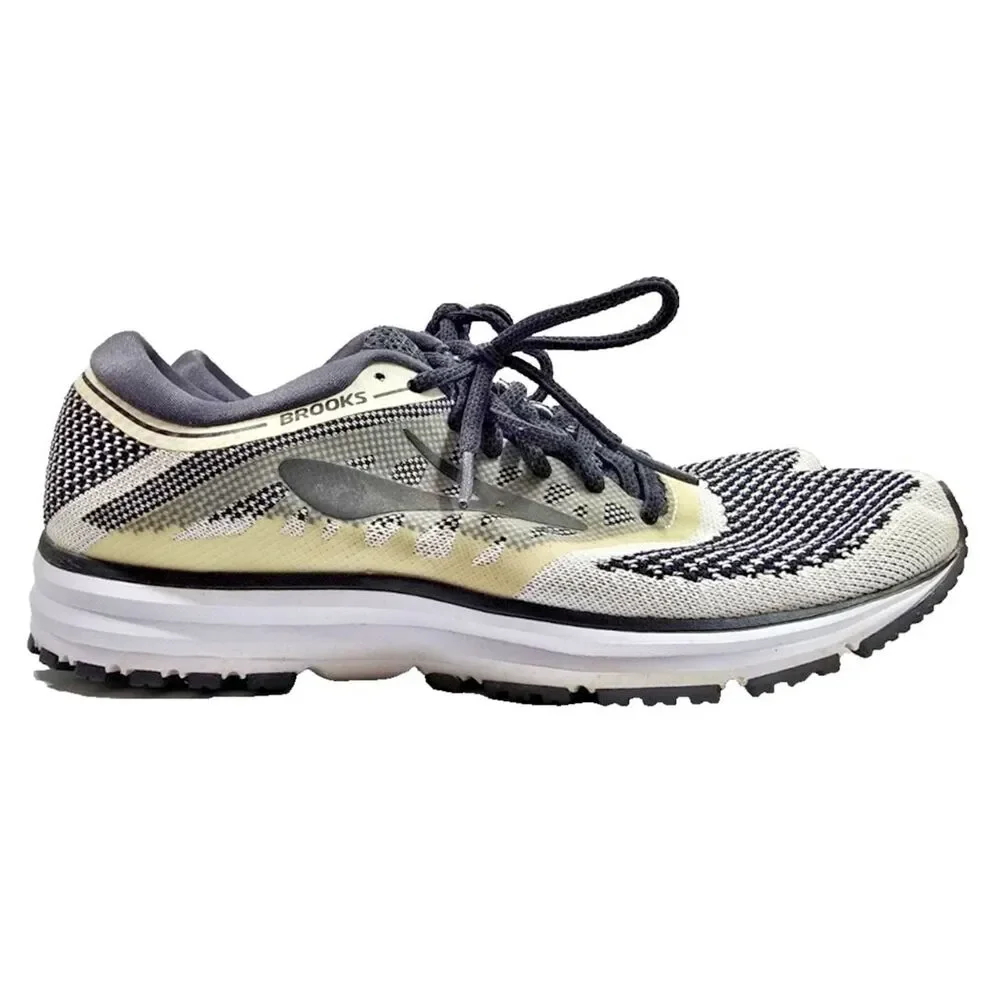 Brooks Revel Running Shoes Women's Size 8B Black White Style 1202491B155